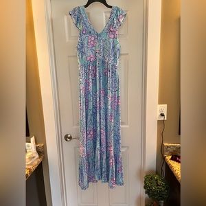 Lilly Pulitzer Vyra maxi dress size 6